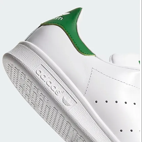 New w/o Box Adidas Stan Smith Originals Vegan Leather Men's Sneakers Size 19