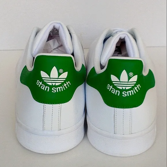 New w/o Box Adidas Stan Smith Originals Vegan Leather Men's Sneakers Size 19
