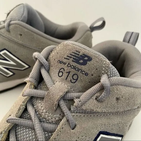 New Balance 619 Mens Athletic Casual Shoes Grey 10.5