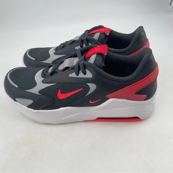 NIB! 👞 Nike Air Max Bolt Grey Black Athletic Shoes - Size 8.5