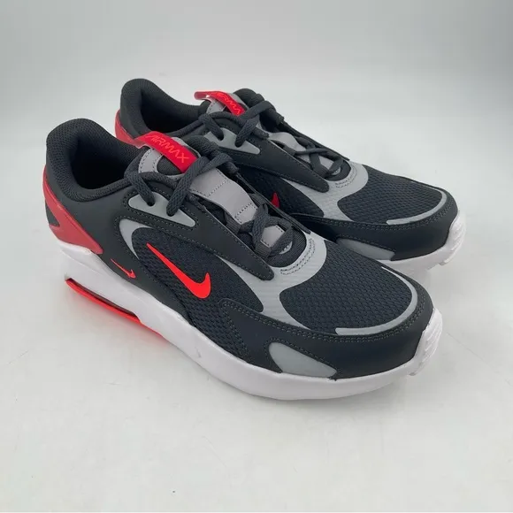NIB! 👞 Nike Air Max Bolt Grey Black Athletic Shoes - Size 8.5