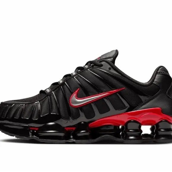 NIB Nike Shox TL University Red &amp; Black Mens (multiple sizes 9-13)