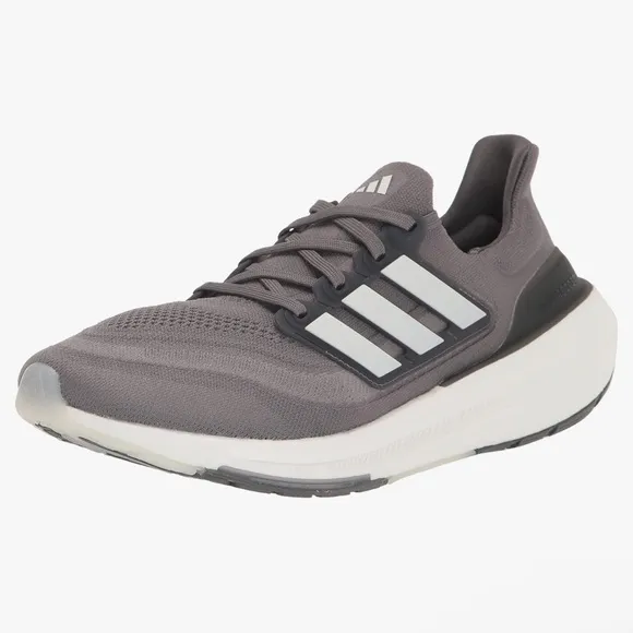 NIB/NWT Adidas Men's UltraBoost Light running shoes grey/white size 8