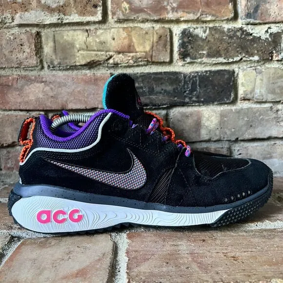 Nike ACG Dog Mountain Hyper Grape Purple Hiking Suede Sneakers Shoes Size 10.5