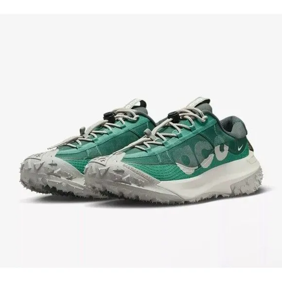 Nike ACG Mountain Fly 2 Low Men's size 8.5 Green Trail running Shoes DV7903 300