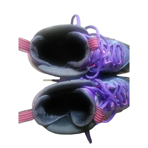 Nike Air Foamposite One Shoes Youth Kids 5.5 Y Iridescent Purple