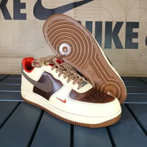 Nike Air Force 1 '07 Light British Tan Cacao HQ3447-222 Men's Size 10.5 - New NA