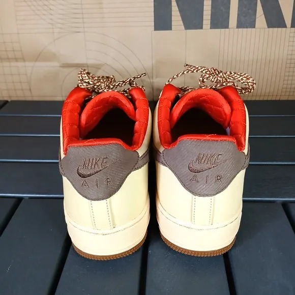 Nike Air Force 1 '07 Light British Tan Cacao HQ3447-222 Men's Size 10.5 - New NA