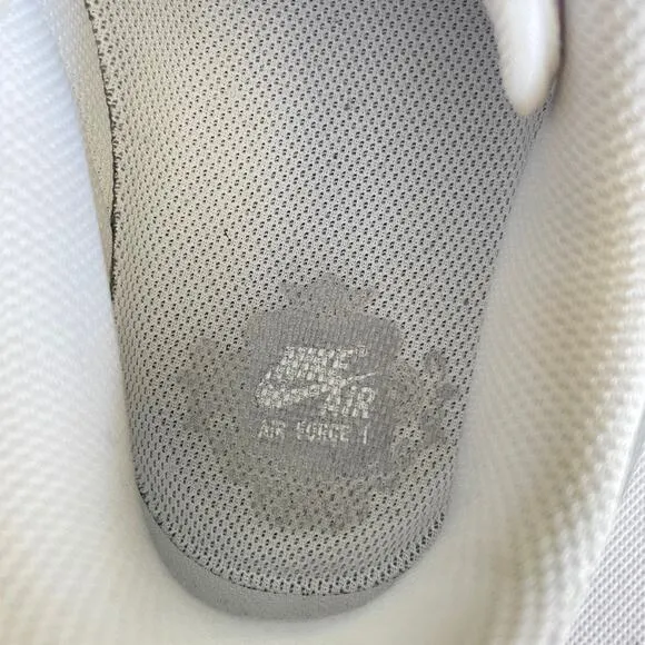 Nike Air Force 1 '07 White Sneaker Shoes Size 12