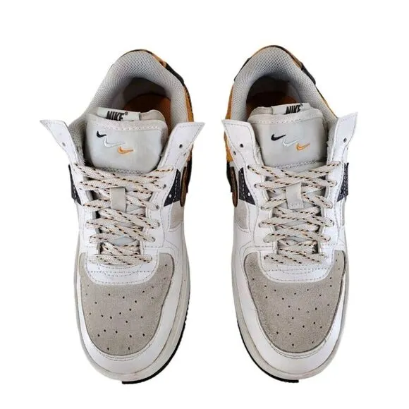Nike Air Force 1 Fontanka Shoes Womens 7 Phantom Light Curry DR0151-001 Sneakers
