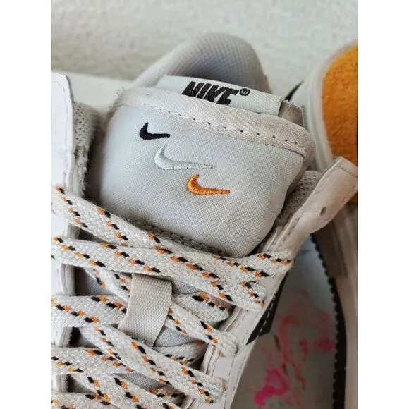 Nike Air Force 1 Fontanka Shoes Womens 7 Phantom Light Curry DR0151-001 Sneakers