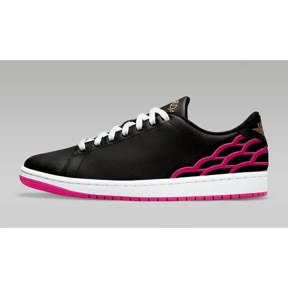 Nike Air Jordan 1 Centre Court Sneakers Shoes Black DQ8577-001 US M 11.5 / W 13