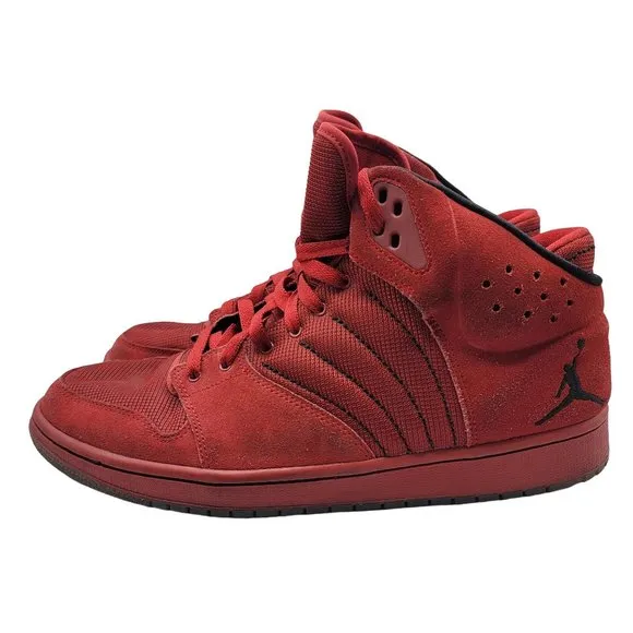 Nike Air Jordan 1 Flight 4 Mens 13 Premium Red Casual Sneakers 838818-600