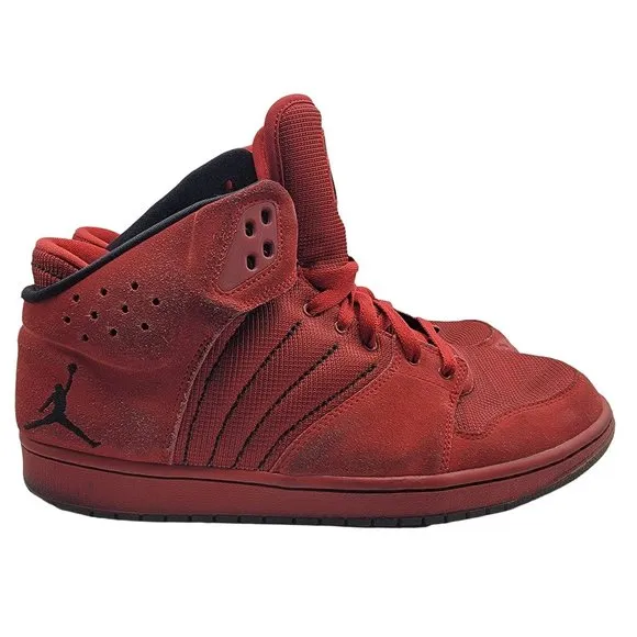 Nike Air Jordan 1 Flight 4 Mens 13 Premium Red Casual Sneakers 838818-600