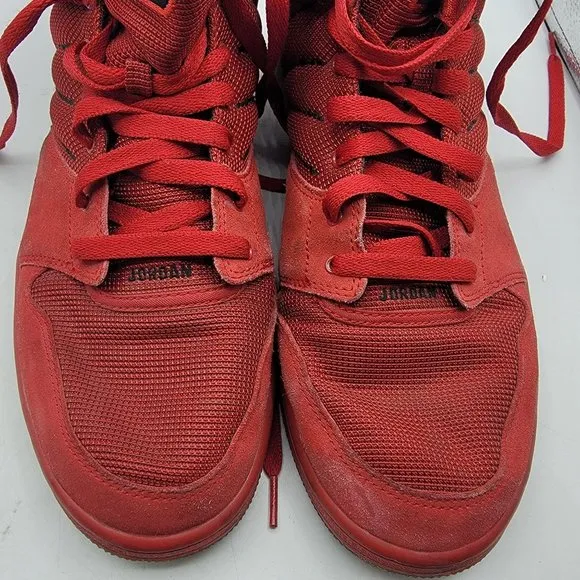 Nike Air Jordan 1 Flight 4 Mens 13 Premium Red Casual Sneakers 838818-600