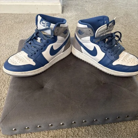 Nike Air Jordan 1 Retro High OG True Blue DZ5485-410 Mens / Youth Size 5 No Box