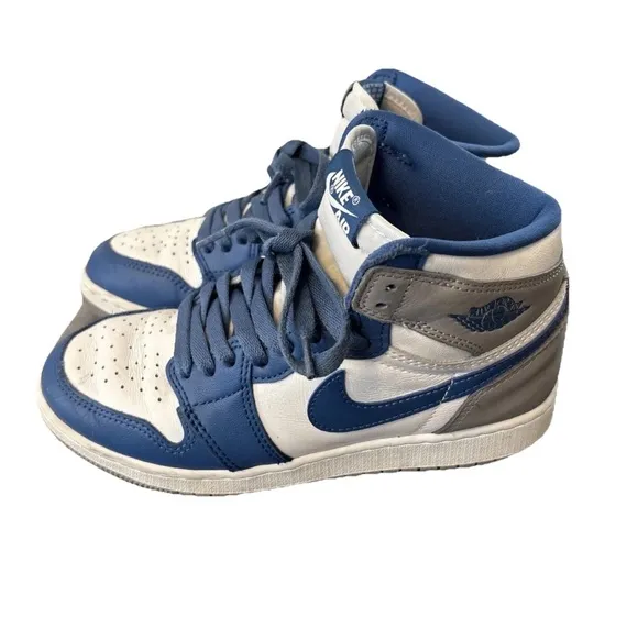 Nike Air Jordan 1 Retro High OG True Blue DZ5485-410 Mens / Youth Size 5 No Box