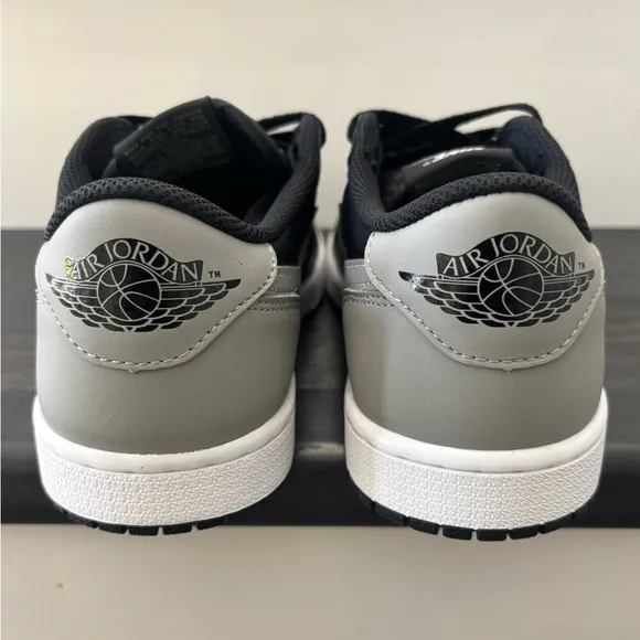 Nike Air Jordan 1 Retro Low OG Shoes &quot;Shadow&quot; Black Gray Mens Size 8