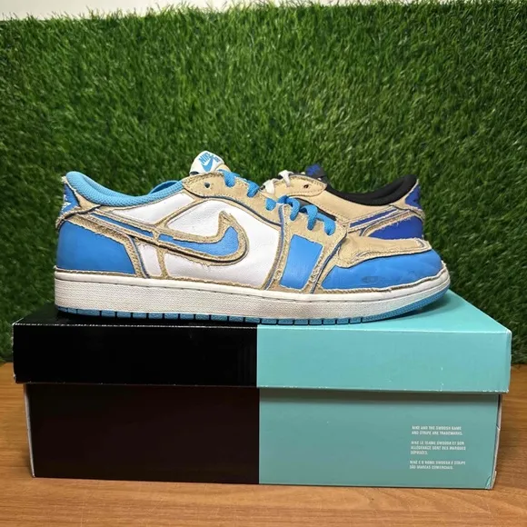 Nike Air Jordan 1 SB Low Desert Ore Lance Mountain Royal UNC Blue