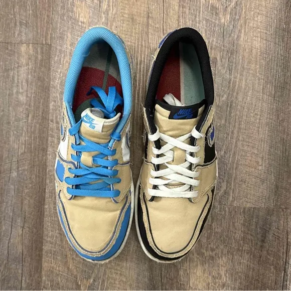 Nike Air Jordan 1 SB Low Desert Ore Lance Mountain Royal UNC Blue