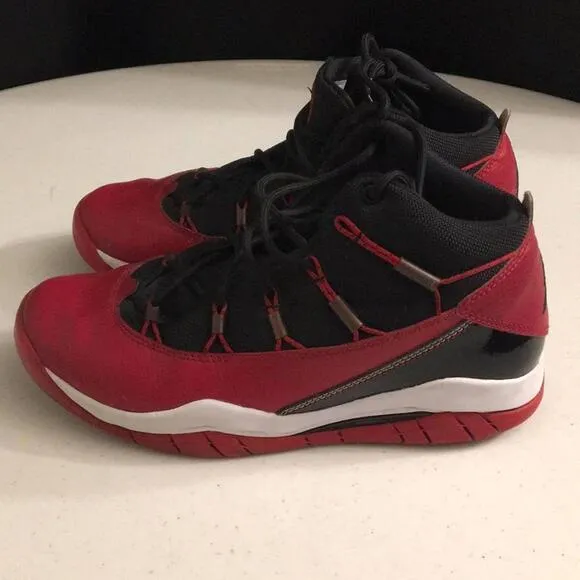 Nike air jordan basketball hoops jumpman prime flight shoes used pre owned
