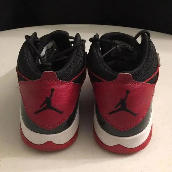 Nike air jordan basketball hoops jumpman prime flight shoes used pre owned