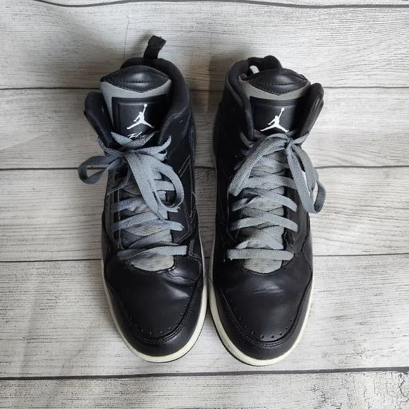 Nike Air Jordan Flight SC-3 Premium Sneakers Shoes Black Gray Size 11 641444-003