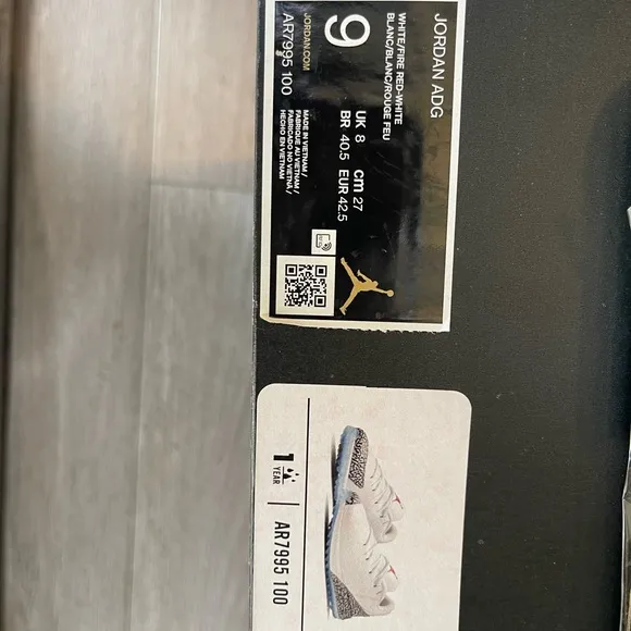 Nike Air Jordan Golf Shoe