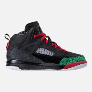 Nike Air Jordan Kids Black and Red Spizike Low Lace Up Sneakers Size 7 Youth