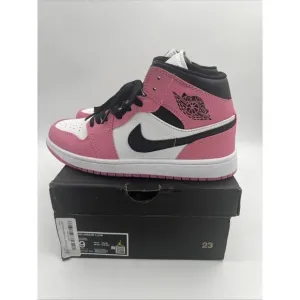 Nike Air Jordan Retro 1 Mid Mulberry Pink Size 9WMNS DC7267500 New With Box!