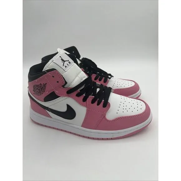 Nike Air Jordan Retro 1 Mid Mulberry Pink Size 9WMNS DC7267500 New With Box!