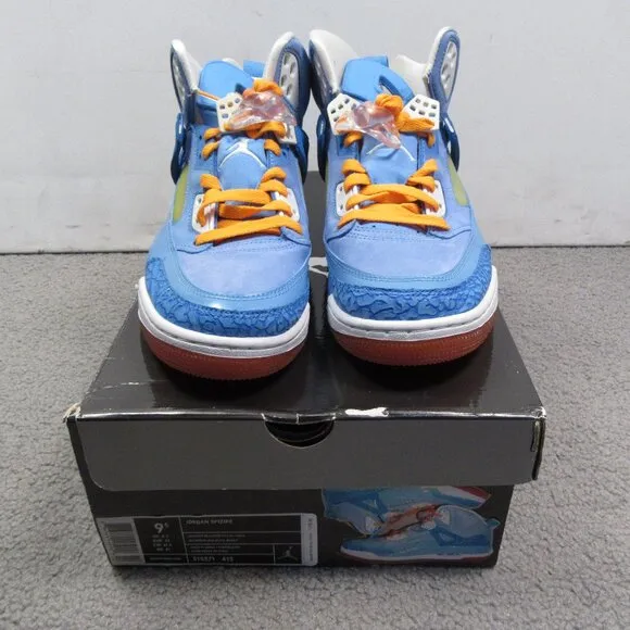 Nike Air Jordan Spizike Men’s Size 9.5 Blue Year of the Dragon Basketball Shoes