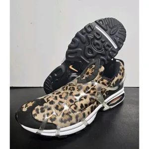 Nike Air Kukini DJ6418-001 Mens 8.5 Leopard Print Black White Sneakers Shoes NEW