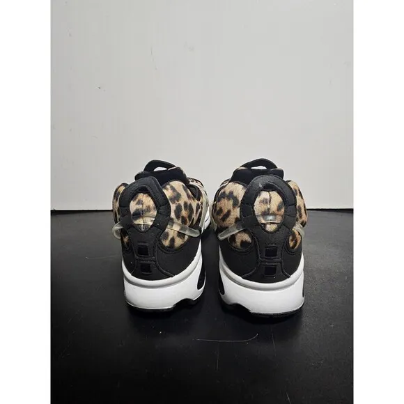 Nike Air Kukini DJ6418-001 Mens 8.5 Leopard Print Black White Sneakers Shoes NEW