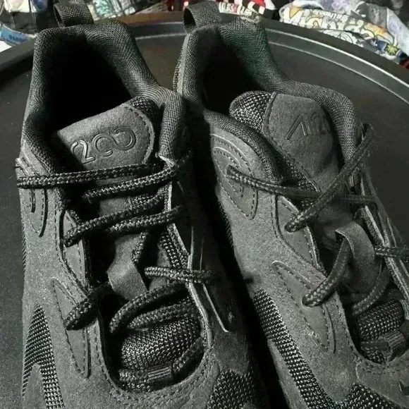 Nike Air Max 200 Triple Black AT6175003 Training Running Women's Shoes AUTHENTIC