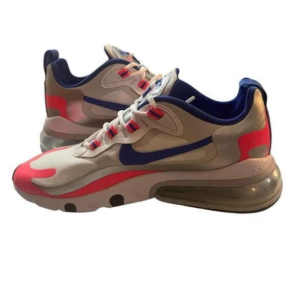 Nike Air Max 270 React Women's Size 8.5 Sneakers CW3094-100