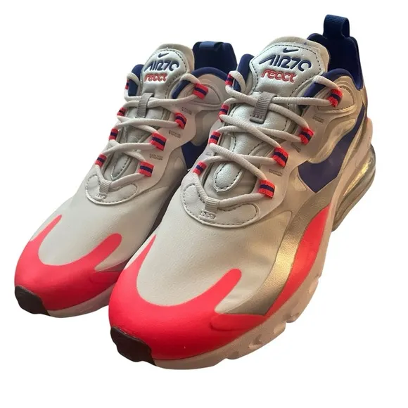 Nike Air Max 270 React Women's Size 8.5 Sneakers CW3094-100
