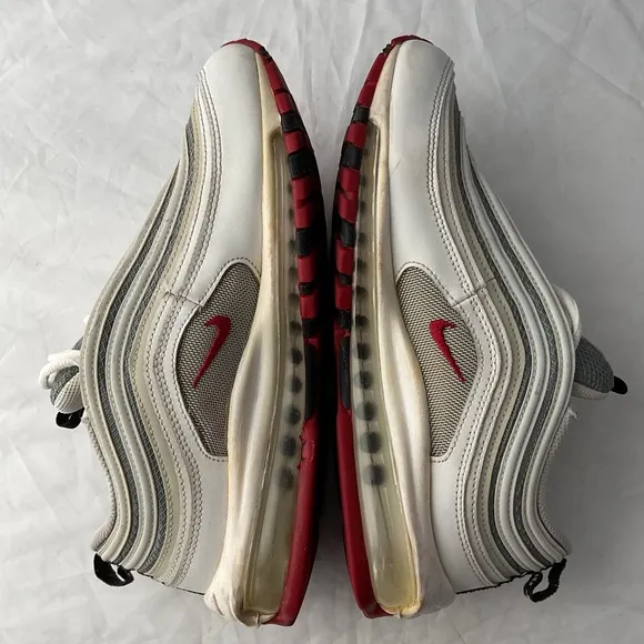 Nike Air Max 97 White Bullet Reflective Running DM0027-100 Men’s Size 8.5