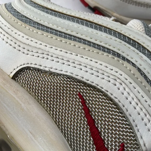 Nike Air Max 97 White Bullet Reflective Running DM0027-100 Men’s Size 8.5