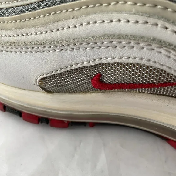 Nike Air Max 97 White Bullet Reflective Running DM0027-100 Men’s Size 8.5