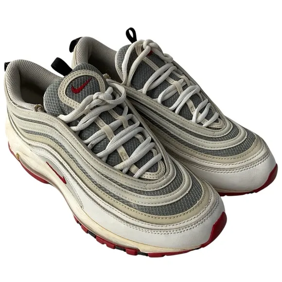 Nike Air Max 97 White Bullet Reflective Running DM0027-100 Men’s Size 8.5