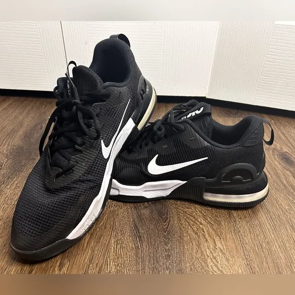 Nike Air‎ Max Alpha Trainer 5 Black White Men Cross Training Shoes Size 13