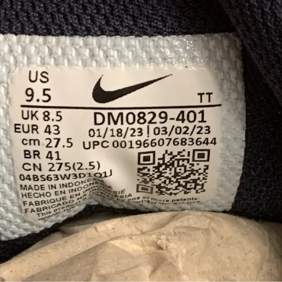 Nike Air Max Alpha Trainer 5 Men's Training Shoes Obsidian DM0829-401‎ Size 9.5