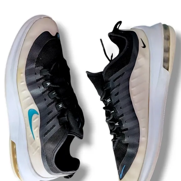 Nike Air Max Axis Mens Style : Aa2146-012 Sz 12 Us Good Condition Black Blue