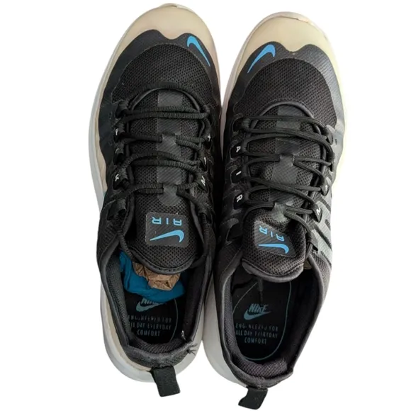 Nike Air Max Axis Mens Style : Aa2146-012 Sz 12 Us Good Condition Black Blue