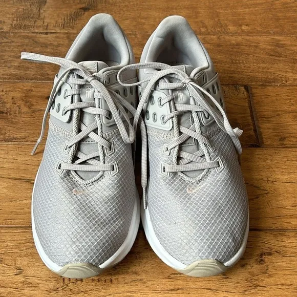 Nike Air Max Bella TR 4 Running Shoes Trainers Sneakers Gray Rose White Size 9