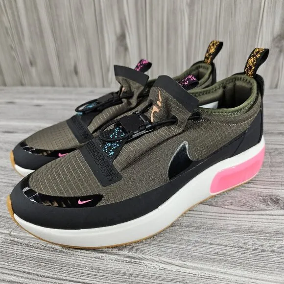 Nike Air Max DIA Winter Cargo Khaki Running Shoes - Women's Size 9 NEW