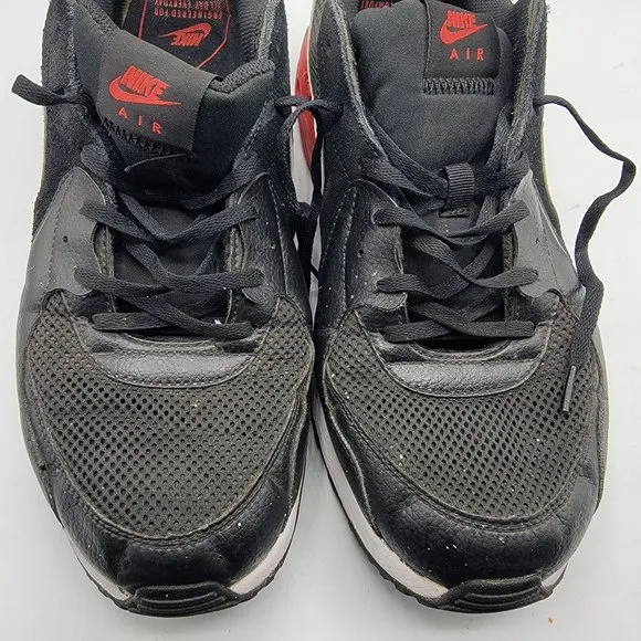 Nike Air Max Excee Running Training Shoes Black Red White CD4165-005 Men Size 13