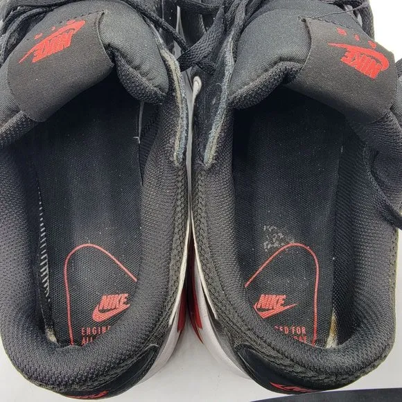 Nike Air Max Excee Running Training Shoes Black Red White CD4165-005 Men Size 13