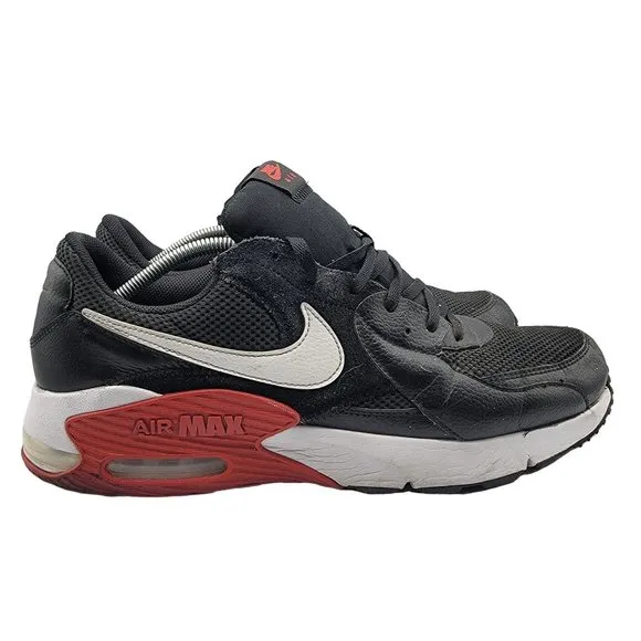 Nike Air Max Excee Running Training Shoes Black Red White CD4165-005 Men Size 13